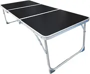 Camping Folding Table – Foldable Outdoor Table for Picnic, Travel & Hiking | Lightweight Camping Table, Compact Camp Cooking Desk, Folding BBQ Table, Portable Roll-Up Table with Carry Handle