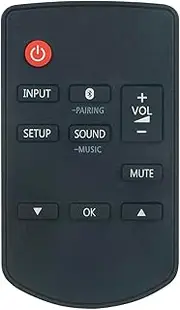 [ALLIMITY] N2QAYC000109 Remote Replacement for Panasonic Home Theater System SC-HTB170 SC-HTB370 SC-HTB65 SC-HTB70 SC-HTB70CP SC-HTB770 SC-HTB350