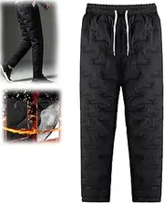 [lunhaifi] Unisex Lambswool Fleece-Lined Joggers, Unisex Fleece Jogging Pants, Mens Sweatpants Winter Athletic Pants