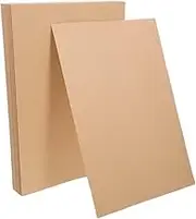50pcs Kraft Cardstock Card Stock Paper Art Card Paper Cardstock Cards Cardstock Paper Blank Kraft Cardboard DIY Craft Paper Card Paper Materials DIY Supplies Kraft Paper Brown