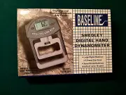 Baseline Smedley Digital Hand Dynamometer Grip Strength Brand New # 12-0286