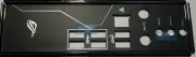 ASUS IO SHIELD BLENDE BRACKET STRIX X370-I GAMING, STRIX B350-I GAMING