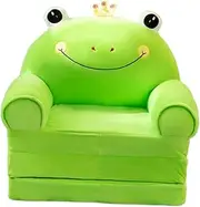 Fonowx Kids Sofa, Convertible Toddler Couch to Lounger, 2 in 1 for Living Room, Style A, as described