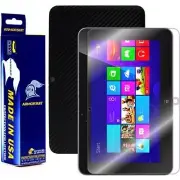 ArmorSuit MilitaryShield DELL XPS 10 Tablet Screen Protector + Black Carbon Skin