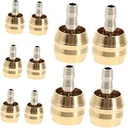 Bicycle Oil Dish Connector Cuticle Wipes Enamel Keychains Adjustable Wire Rope Hollow Incense Burner Mesh Basket Strainer Disc Brake Hose Connector Golden Metal