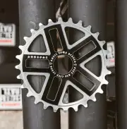 SUBROSA HERO BMX BIKE SPROCKET 25t 7075 ALLOY SHADOW CULT RANT BLACK SILVER NEW