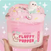 PEACHYBBIES PEACHY'S NEW FLUFFY PUFFER SLIME RAINBOW SPRINKLES FREE ACTIVATOR