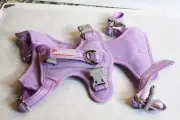 BARKBAY No Pull Dog Harness Large Step in Reflective Front Clip Handle Medium
