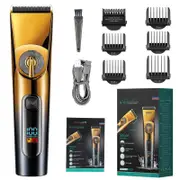 Adjustable Hair Clipper Electric Hair Trimmer For Men Beard Machine Barber Hair Cutting Kit For Men Rechargeable