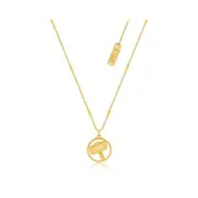 Couture Kingdom 925 Sterling Silver Marvel Thor Hammer Fashion Necklace Gold