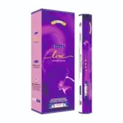 Satya Hexa Love Incense Sticks Aroma Fragrance 120 sticks