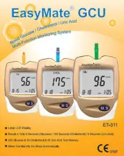 Gout Test Monitor Kit - Also for Cholesterol & Glucose, incl. strips - TGA197422
