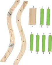 GANAZONO Parrot Climbing Ladder Bird Standing Toy Cage Climber for Parakeets Lovebirds