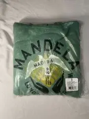 Roots Of Fight Nelson Mandela Green Pullover Hoodie Men’s 3XL XXXL NWT