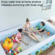 Inflatable Swimming Pool Square Kids Children Home Use Paddling Reservoir Portab
