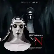 Halloween Scary Nun Mask For Adults Realistic Latex Face Mask, Horror Nun Full Head Cover for Halloween Costume, Prank, Haunted House, Terror and Scary Cosplay