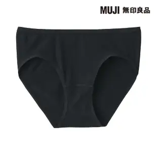 【MUJI 無印良品】女柔滑低腰短版內褲(共8色)