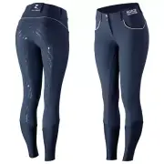 HORZE Women's Nordic Performance Sporty Silicone Full Seat Breeches Riding Pants