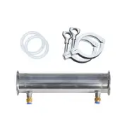 Metal Distiller Dephlegmator Reflux Condenser Stainless Steel Distillation Kit