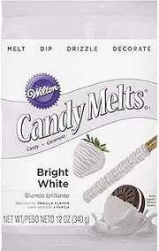 Wilton 2201-9064 Bright White Candy Melts, 340g (12oz), White
