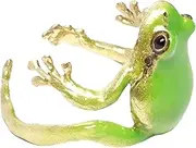 [Generisch] Frog Jewellery for Women, Adjustable Tree Frog Ring, Cooler, Adjustable Tree Frog Ring, Open Frog Shape, Delicate Handmade Jewellery for Adults and Children