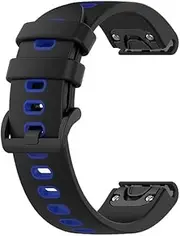 [MGTCAR] 22mm Quick Release Silicon Watchband Strap for Garmin Fenix 6 Pro Fenix 5 Plus 7 Forerunner 935 945 Approach S62 MARQ Watch Band