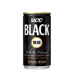 【史代新文具】UCC BLACK無糖咖啡 (185G/30入/箱)