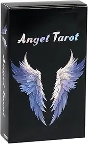 English Tarot Deck, Divination Board Game, Symbolic Fate Cards, 4.13x2.44x1.1 Inches Intuitive Reading Tool, 78 Card Set, for Family Game Night, Gatherings, Spiritual Entertainment