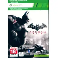 在飛比找蝦皮商城優惠-XBOX360 蝙蝠俠 阿卡漢城市 英文亞版 BATMAN 