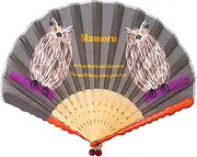 KATOKOA(カトコア) 11003809 Mamoru Folding Fan, Unisex, Adult