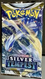Pokemon SWSH Silver Tempest Booster Pack Random Art New Sealed