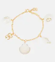 [Dolce & Gabbana] Dolce & Gabbana Capri DG charm bracelet One Size gold