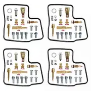 Applicable HONDA VF 1000 F VF1000F SC15 1984-1986 Carburetor Repair Kit & Float Parts 4sets