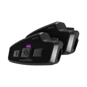 2X FX10C Intercom Motorcycle Headset Mesh Bluetooth Helmet Fodsports Type-c FM