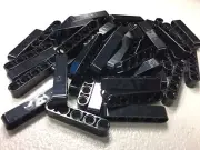 LEGO Technic 1 x 5 Liftarm with holes - thick- Black (x50) 32316 Authentic