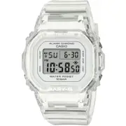 Casio Baby-G BGD-565US-7JF: Stylish White Digital Watch with Shock Resistance