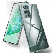Shatterproof Screen Protector + Portable Soft TPU Case for OnePlus 9 Pro NEW USA