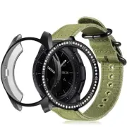 Heavy-Duty Delicate Ring Cover Soft TPU Case f Samsung Gear S3 Frontier SM-R765T