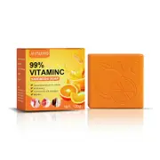 Vitamin C Facial Soap Brighten Skin Melanin Cleansing Soap For Joint Elbow Face Care Moisturizing