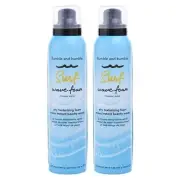 Lot of 2 Bumble and Bumble Hair Mousse Surf Wave Foam Mousse 5.1 fl oz