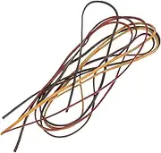 HOMSFOU 4pcs DIY Leather Ropes for Jewelry Making Durable Beading Cord Wear Resistant Craft Material for Bracelets Necklaces and Accessories Lightweight and Comfortable