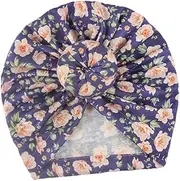 [VALICLUD] Toddler Kids Beret Elastic Turban Hat Infants Headwear Cap Breathable Material