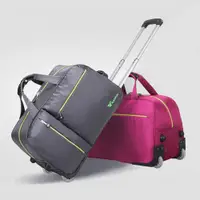 在飛比找ETMall東森購物網優惠-悅生活-GoTrip微旅行 22吋英倫漾色拉桿行李袋(拉桿包