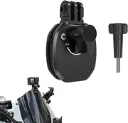 CERFFOOL Motorbike Windshield Mount for Action Camera Motocycle Windscreen Holder for GoPro 12/11/10/9/8 for Insta360 X4/X3/Ace Pro for DJI OSMO Action 4/3 Accessory