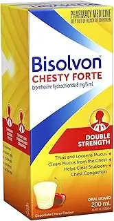 Bisolvon Chesty Forte Mixture 200ml