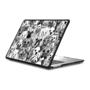 MacBook Air 15-inch (M2 - M4) Impact Case just dogs black & white
