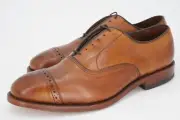 NEW WITH BOX | $395 ALLEN EDMONDS 8 E FIFTH AVENUE WALNUT CAPTOE OXFORD BALMORAL