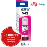 Genuine EPSON T542 DURABRite EcoTank Magenta Ink Bottle for ET-5150/ET-5170