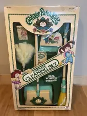 VINTAGE 1984 Original Appalachian Artworks - Cabbage Patch Kids Cleaning Set NEW