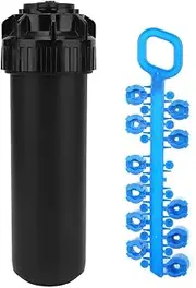 XIASABA Buried Nozzle Garden Irrigation Tool Buried Rotating Nozzle Spray Sprinkler Female Thread G3/4